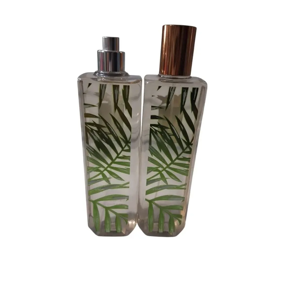 Rare Bath & Body Works Women's Fresh Tropical Fiji Pineapple Palm 2pcs Body Mist